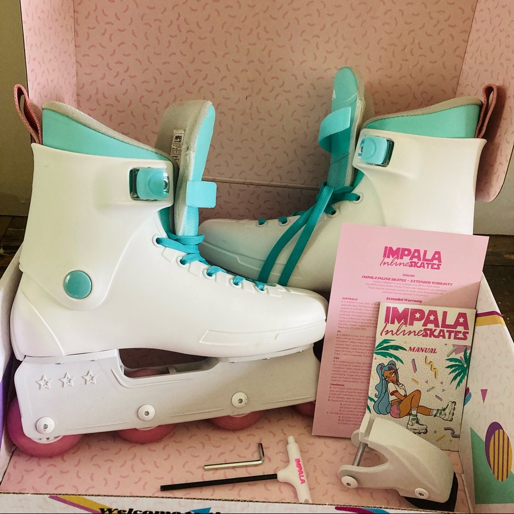 Impala Lightspeed Inline Skates (Rollerblades) - White